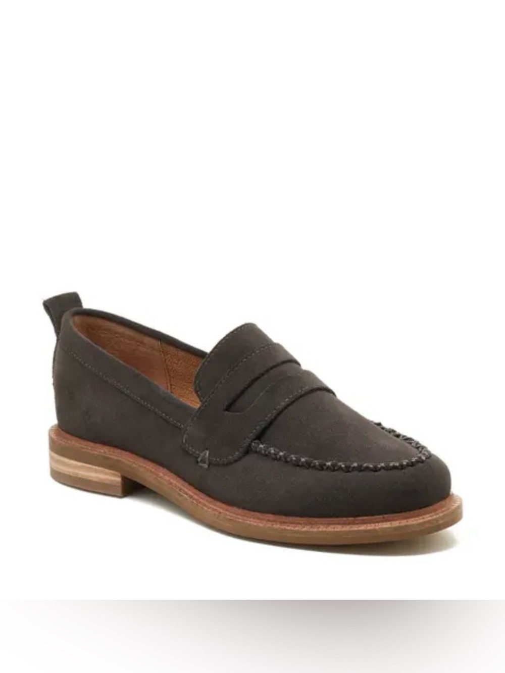 Kelsi Dagger Brooklyn Lens Suede Loafers Women’s size 6.5 Colour: Granite